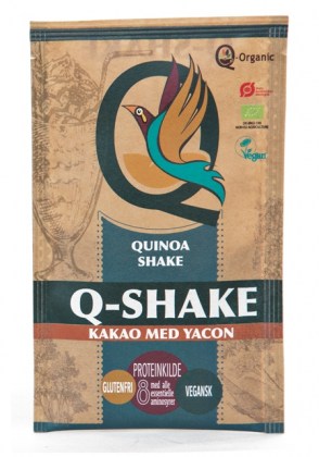 Q-Shake cacao e yacon
